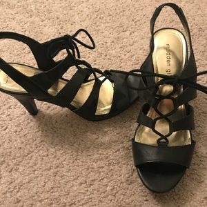 Madden Girl lace up heels